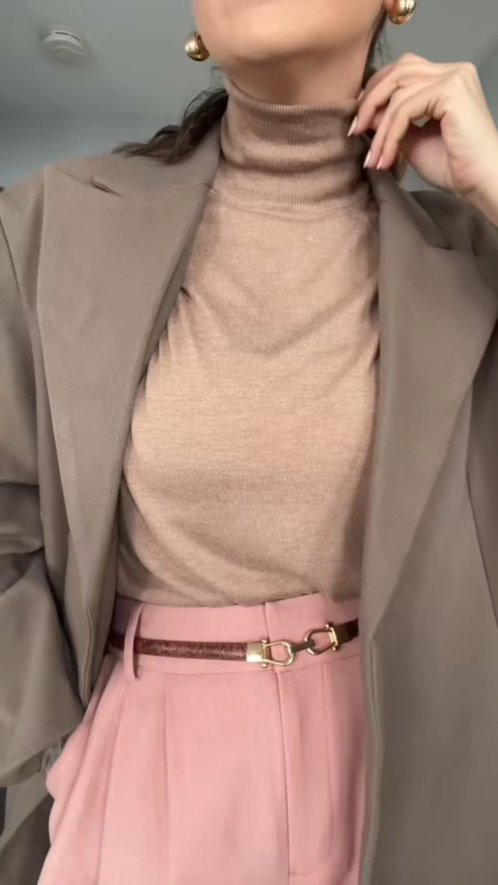 Spring is here kind of? It was literally 70° earlier this week and I’m watching it snow as I type this. This is why it’s always important to have your winter office work where pieces in your closet for a little bit longer as we transition into the new season. I absolutely love these pink work pants and have even worn them out out of the office 💕🤍✨

#LTKSeasonal #LTKFindsUnder50 #LTKWorkwear