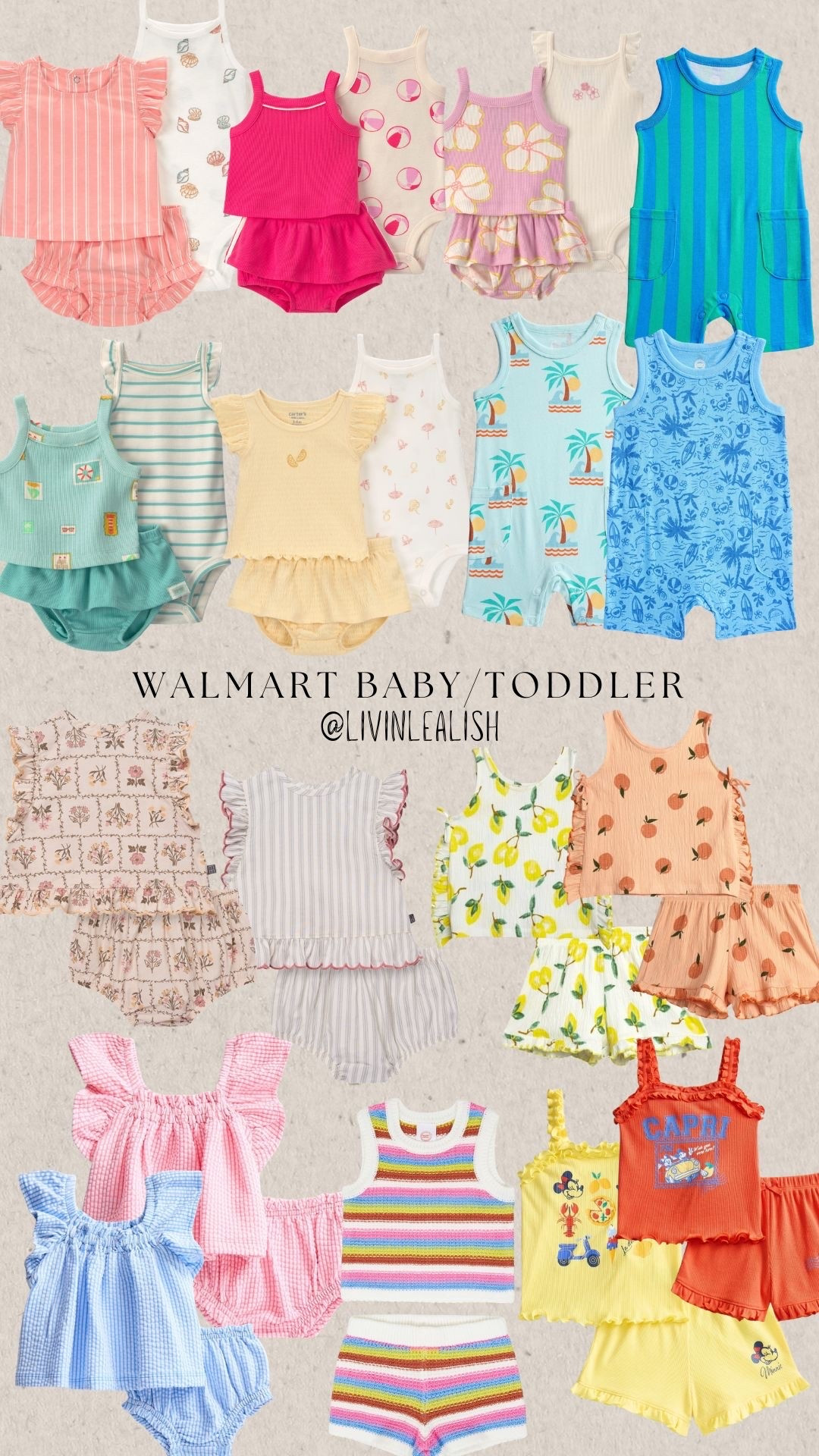The cutest baby/toddler Walmart outfits! ☀️⛱️#walmart #walmartoutfit #summeroutfit

#LTKKids #LTKBaby #LTKootd