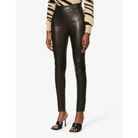 Like Leather skinny high-rise faux-leather trousers | Selfridges