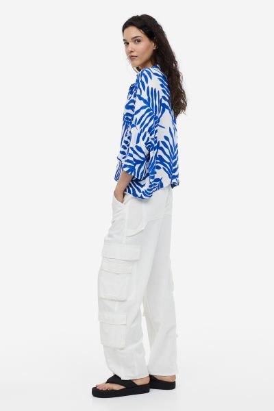 Oversized resort shirt | H&M (UK, MY, IN, SG, PH, TW, HK)