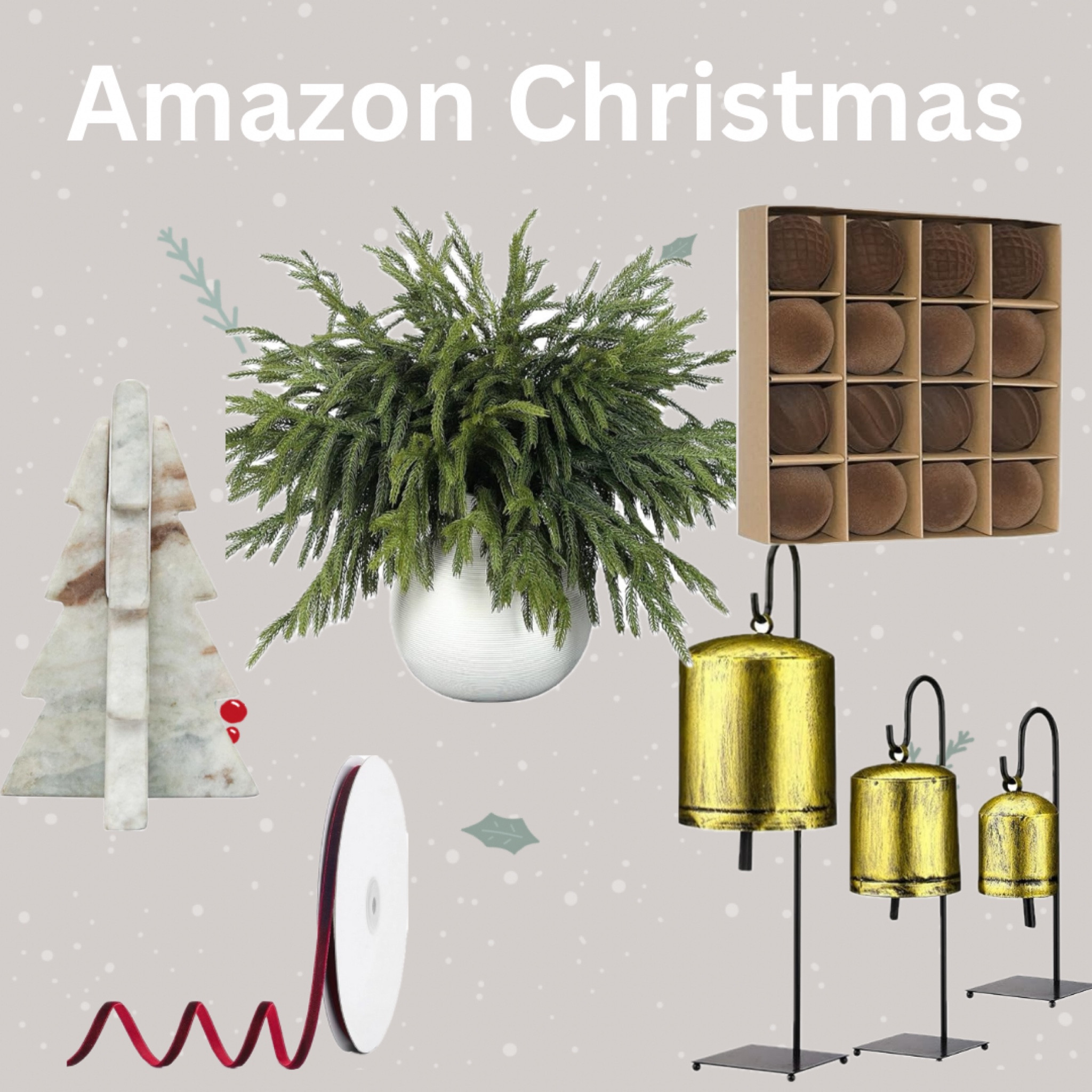 Amazon Christmas Finds

#LTKHome #LTKHoliday #LTKSeasonal