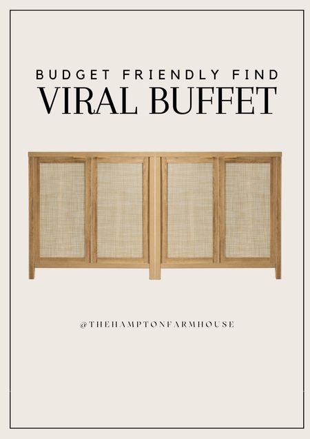 Viral Buffet! Under $300!

Living room, console table, buffet, dining room, viral, furniture 

#LTKhome #LTKstyletip #LTKfamily