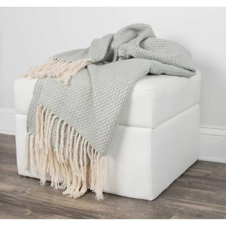 50"x60" Crosshatch Throw Blanket - Rizzy Home | Target