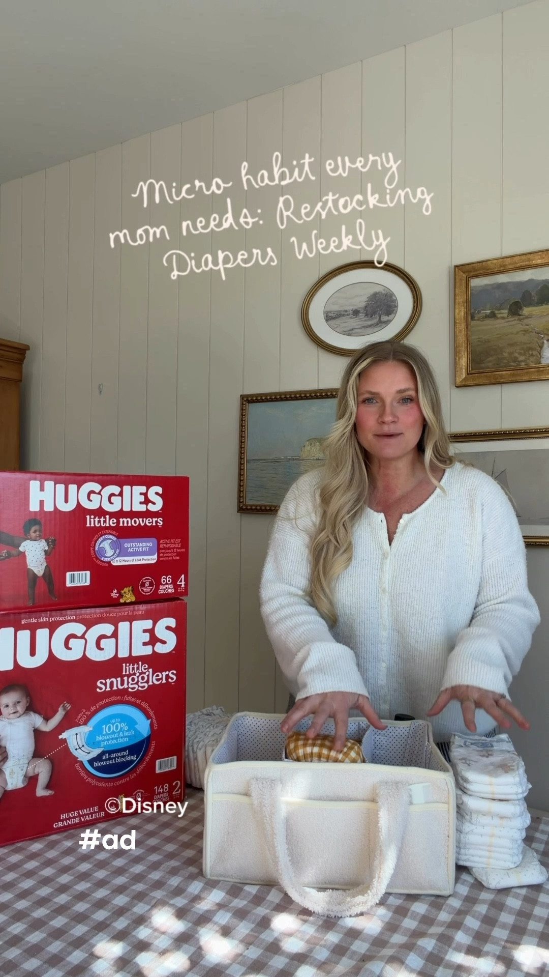 #ad The micro-habit every mom needs but nobody talks about: the weekly diaper restock. 🍼✨
I used to wait until we were on the last diaper (at 11pm, obviously 😅) before restocking. Now? Sunday restock is part of my routine and honestly it’s changed my whole week. Less panic. More peace. That’s the goal.

And right now is the PERFECT time to stock up —Target Circle™ Deal: BOGO 40% off with select Diapers, Wipes and Training Pants

Comment “diapers” to shop my exact haul! (LTK link)

@Shop.LTK #liketkit #huggies #Huggies #HuggiesPartner #TargetPartner #Target @huggies @target #LTKmomlife #LTKBaby #LTKKids

•Eligibility: Target Circle™ Membership
•Availability: Sunday March 29th - Saturday April 4th, 2026, offer expires at 11:59pmPT.
•Terms & Conditions: Category Deal. Valid in store or online. Limit one coupon/deal per Target Circle™ account. No other same department/category coupon/deal/bonus will apply. Offer excludes items sold & shipped by Target Plus™ Partners and clearance items. Void if copied, scanned, altered, transferred, purchased, sold or prohibited by law. Coupon/deal expires at 11:59pm PT. Item(s) may not be available at all stores. Gift cards and tax will not be included in determining purchase total. Target GiftCard not valid as payment on this purchase; terms and conditions apply. Quantities limited; no rain checks. No cash value. For full details on our Price Match policy, see Target.com/PriceMatch

#LTKBaby #LTKmomlife #LTKKids