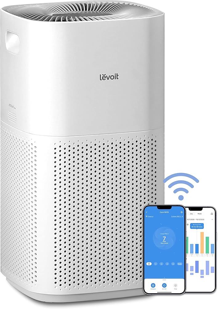 LEVOIT Air Purifiers for Home Large Room, Covers Up to 3175 Sq. Ft, Smart WiFi and PM2.5 Monitor,... | Amazon (US)