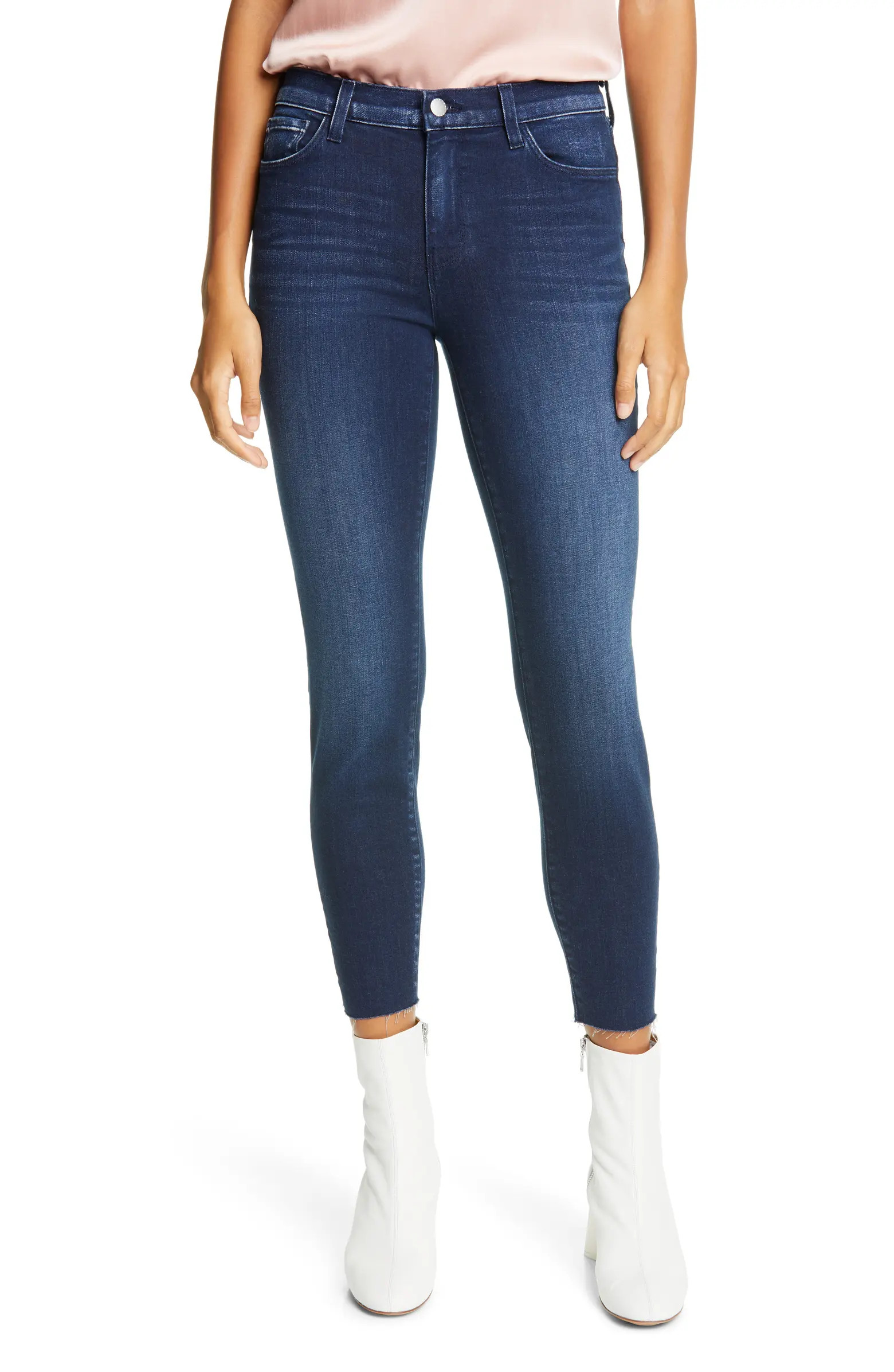 El Matador Slim Raw Hem Crop Jeans | Nordstrom