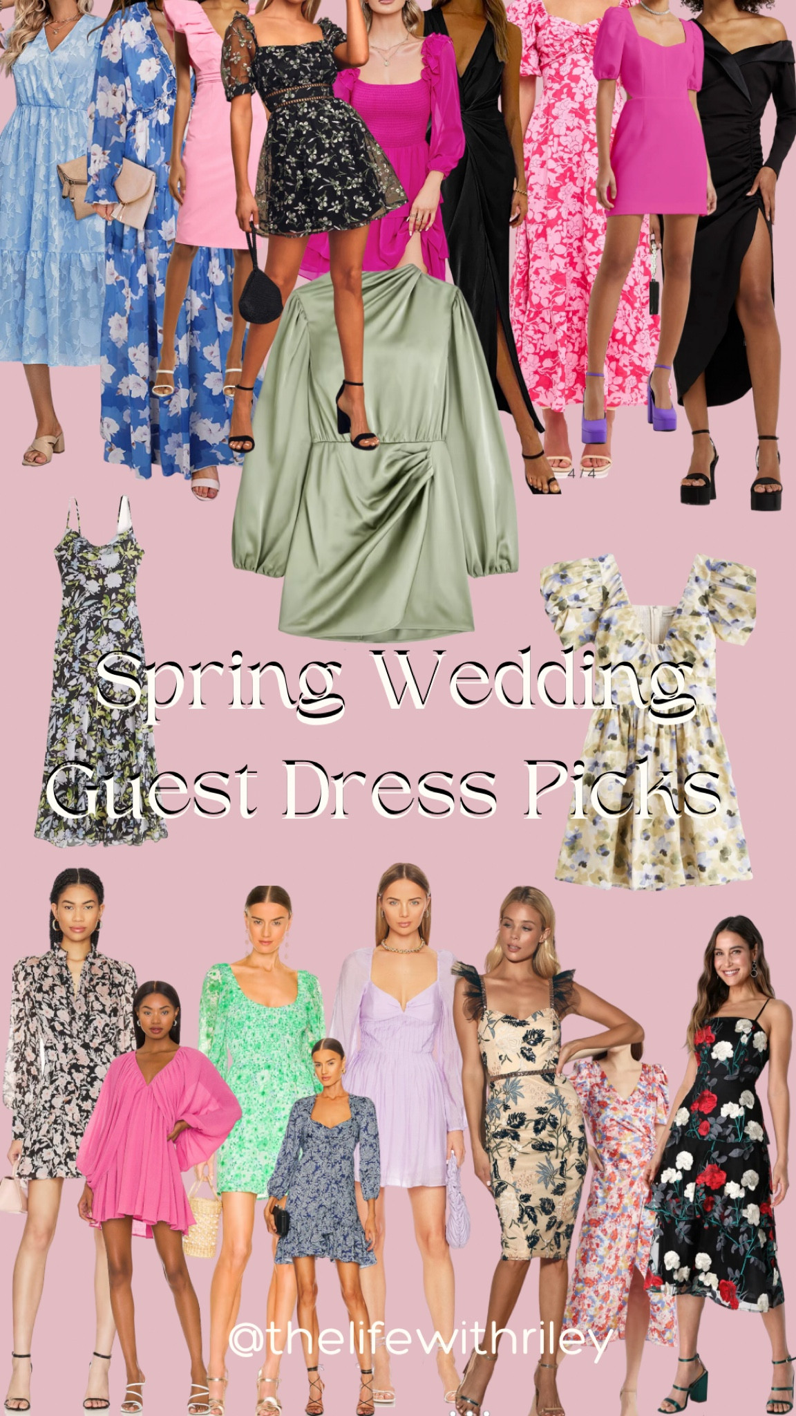 Spring wedding guest dresses 

#LTKsalealert #LTKstyletip