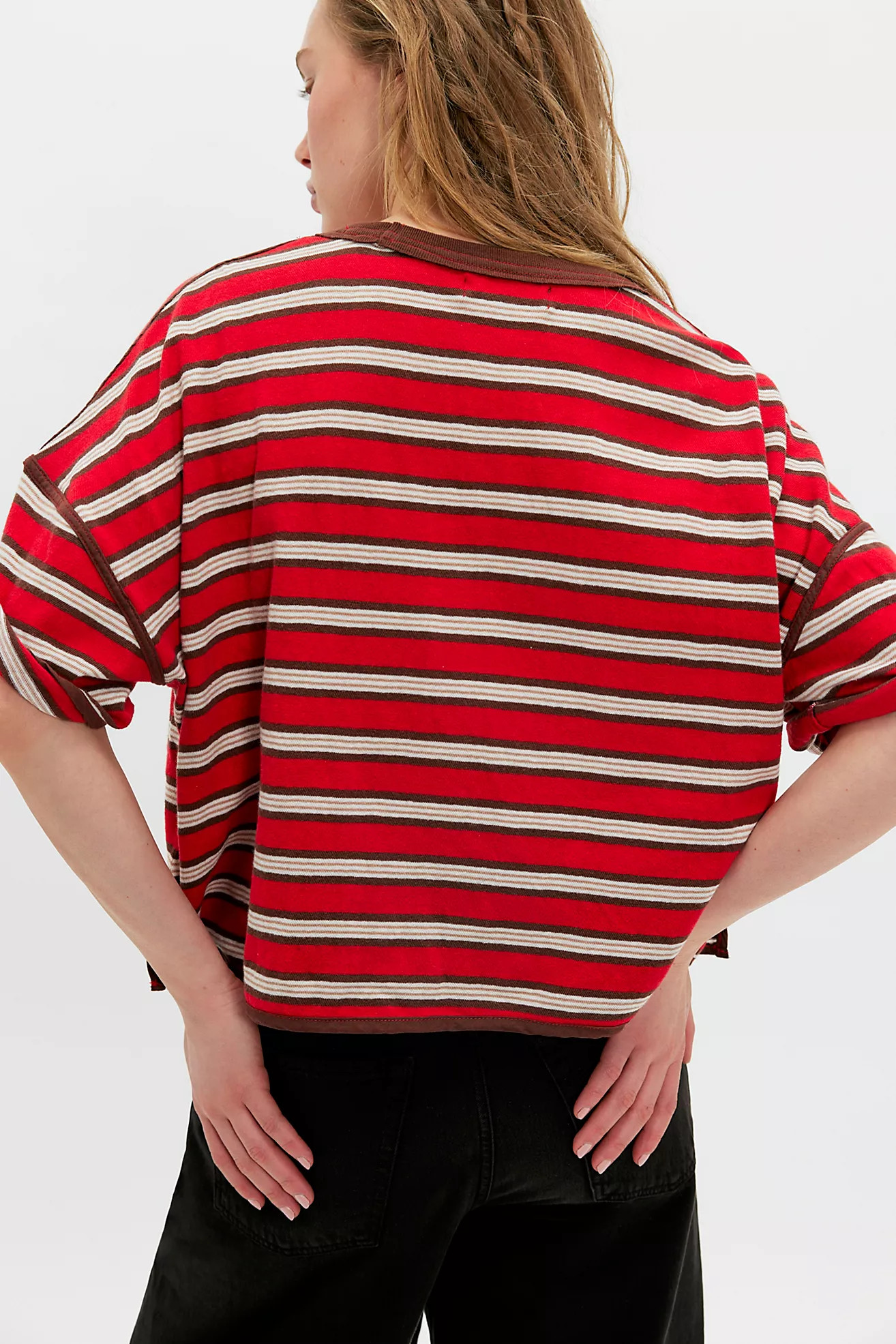 We The Free Clean Rugby Tee | Free People (Global - UK&FR Excluded)