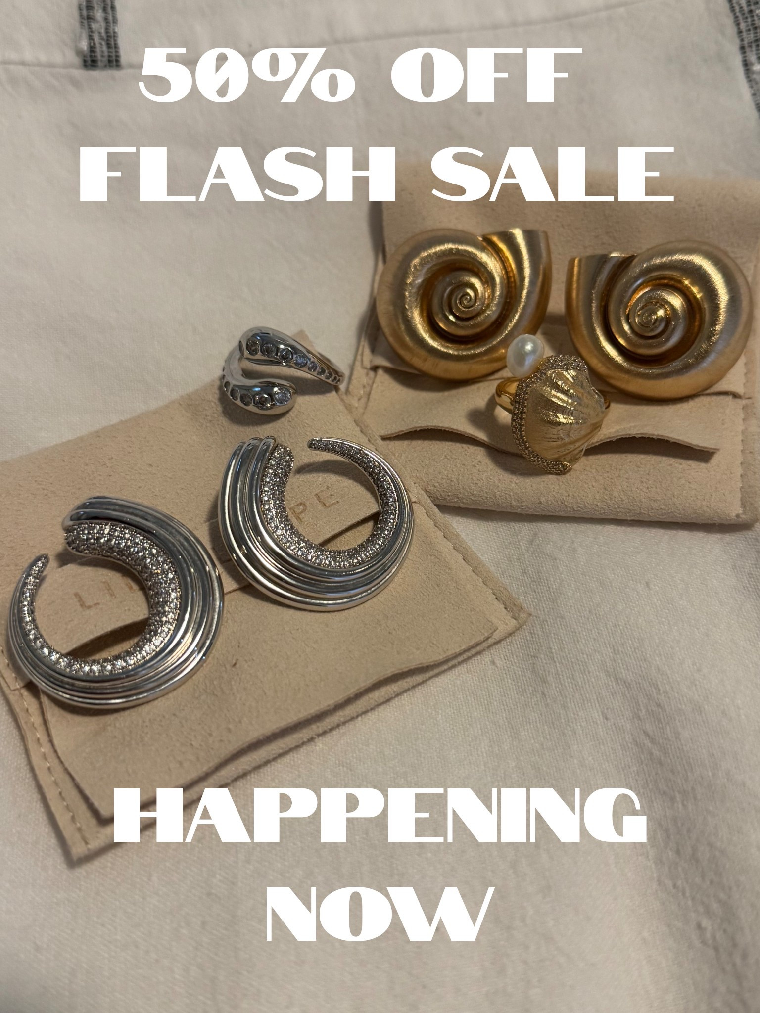 My FAVE jewelry brand is having a FLASH SALE sitewide at 50% OFF. Items are FINALE SALE, so here are my MOST-WORN pieces that are still available! Just over 2 hours left to shop! #LTKjewelry #flashsale #liliclaspe #liliclaspejewelry

#LTKHoliday #LTKCyberWeek #LTKFindsUnder50