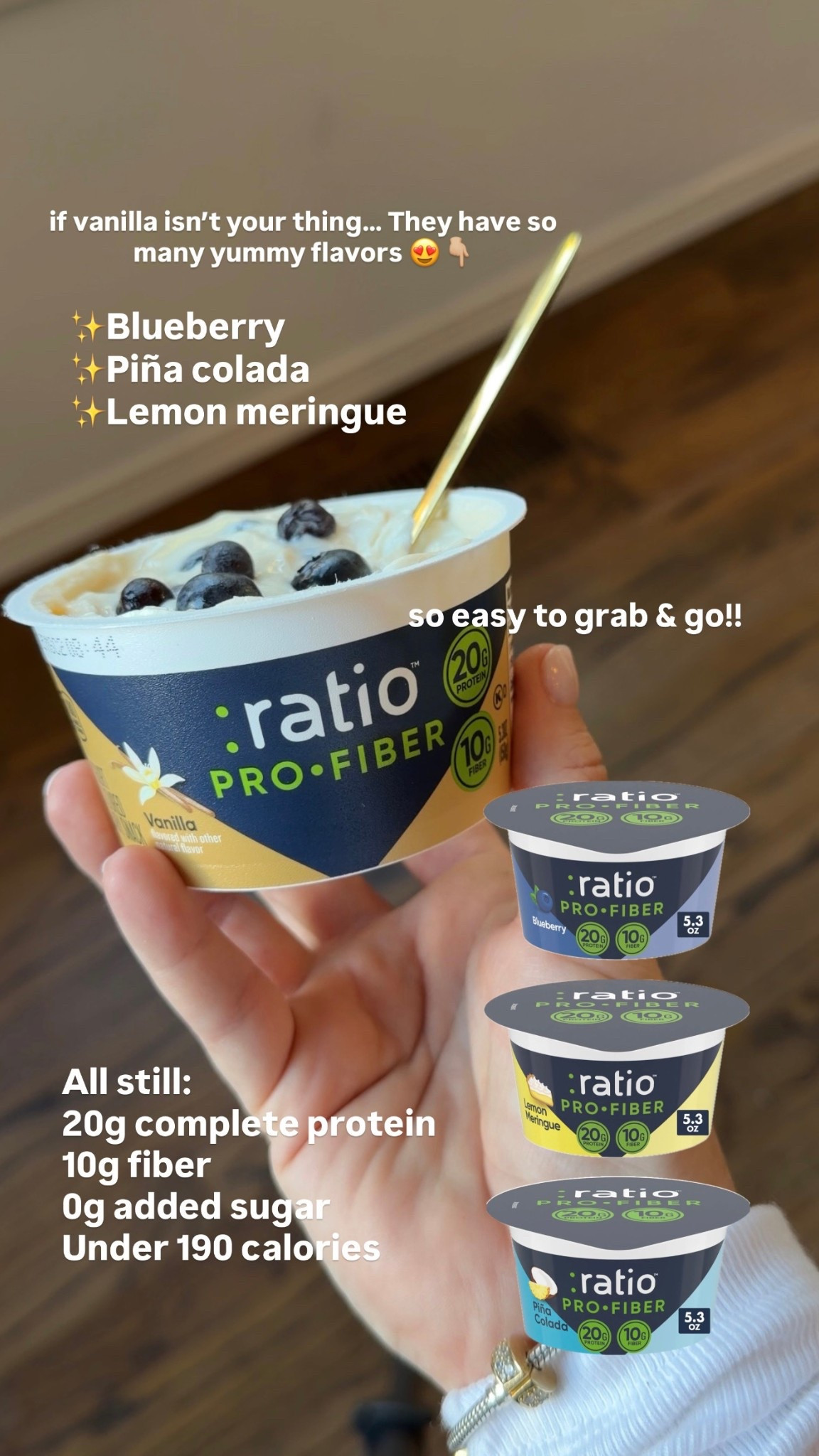 My daily breakfast on repeat! So easy to grab and go 🥣💙🫐🍋

#LTKfoodie #LTKActive #LTKmomlife