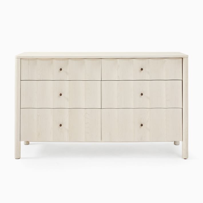 Scalloped 6-Drawer Dresser (56") | West Elm (US)