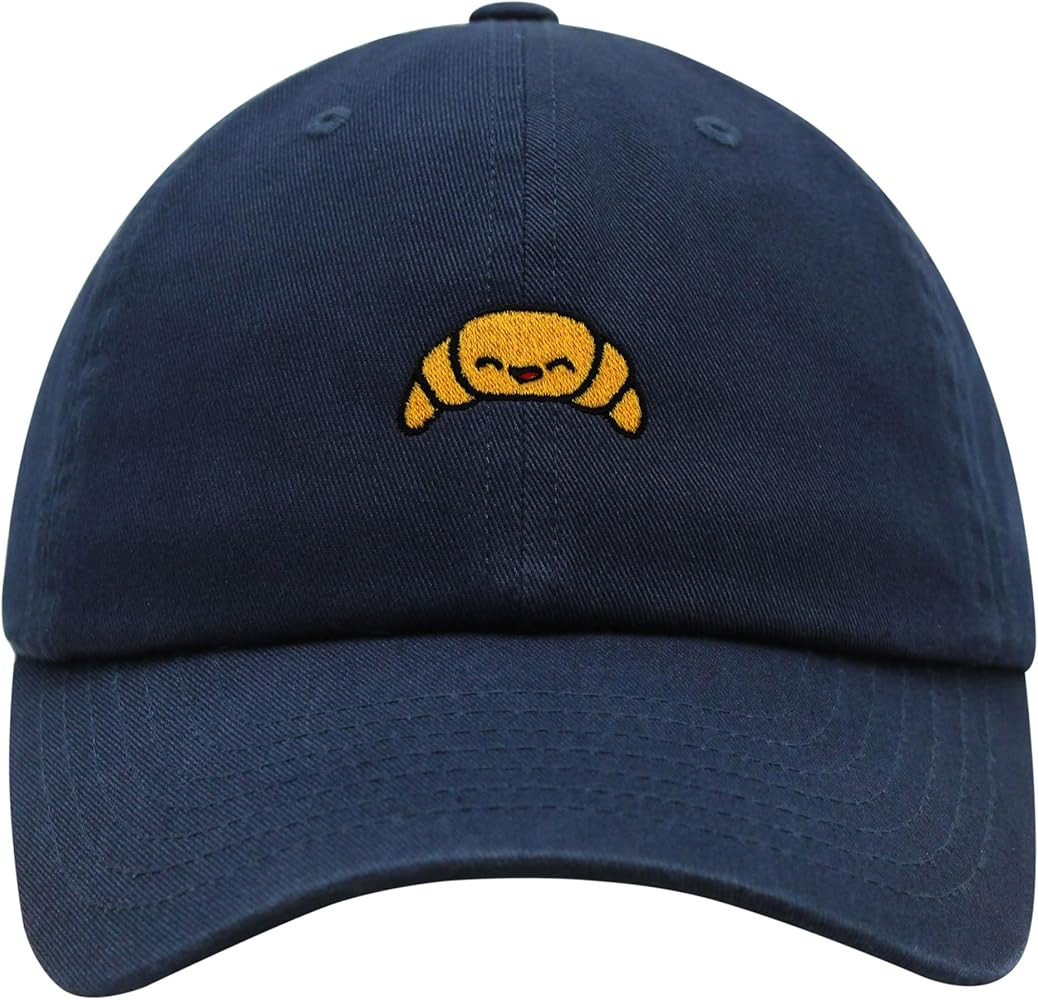 JPAK Croissant Premium Dad Hat Embroidered Cotton Baseball Cap Bread Foodie | Amazon (US)