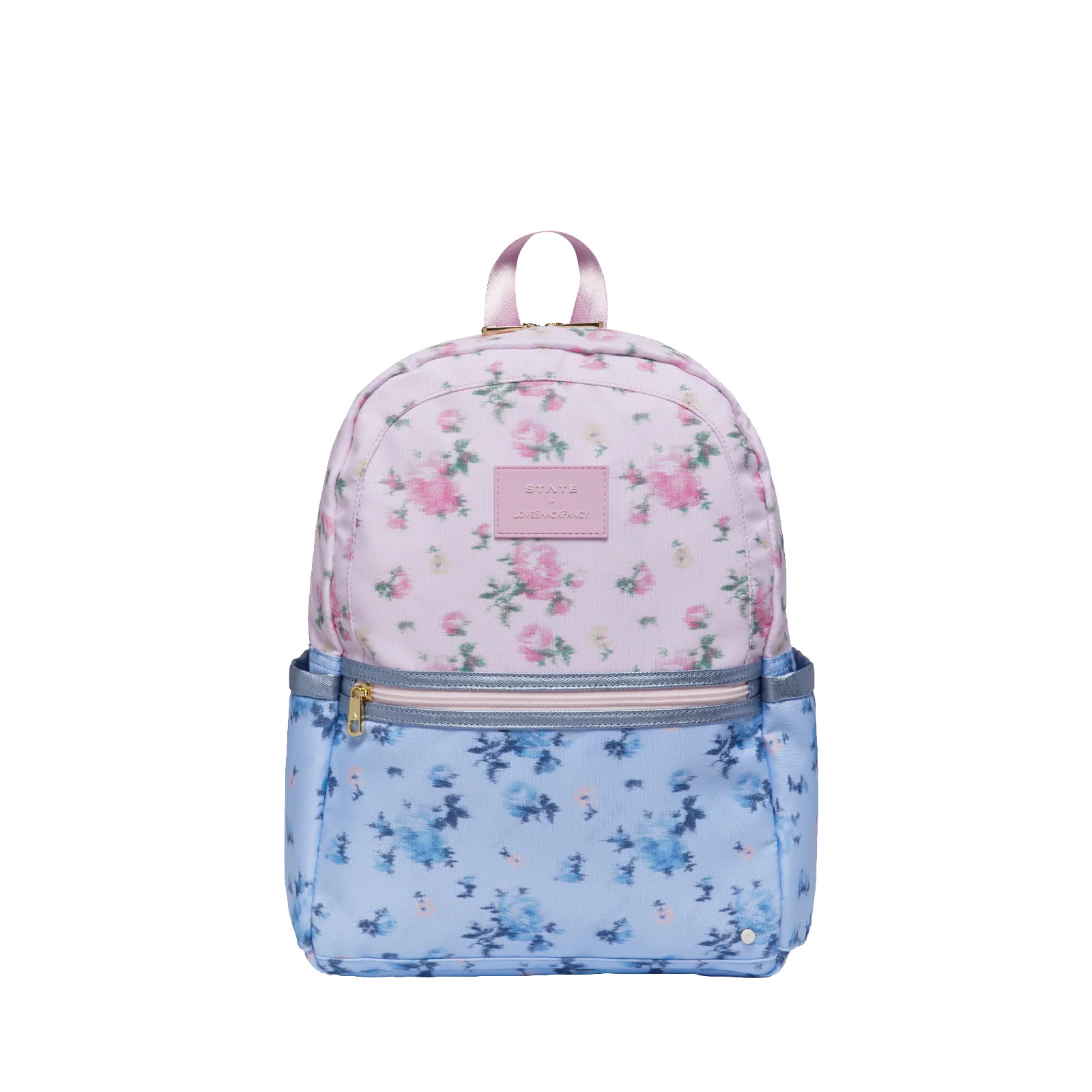 STATE Bags | LoveShackFancy Kane Kids Travel Backpack Ikat Rose | STATE Bags