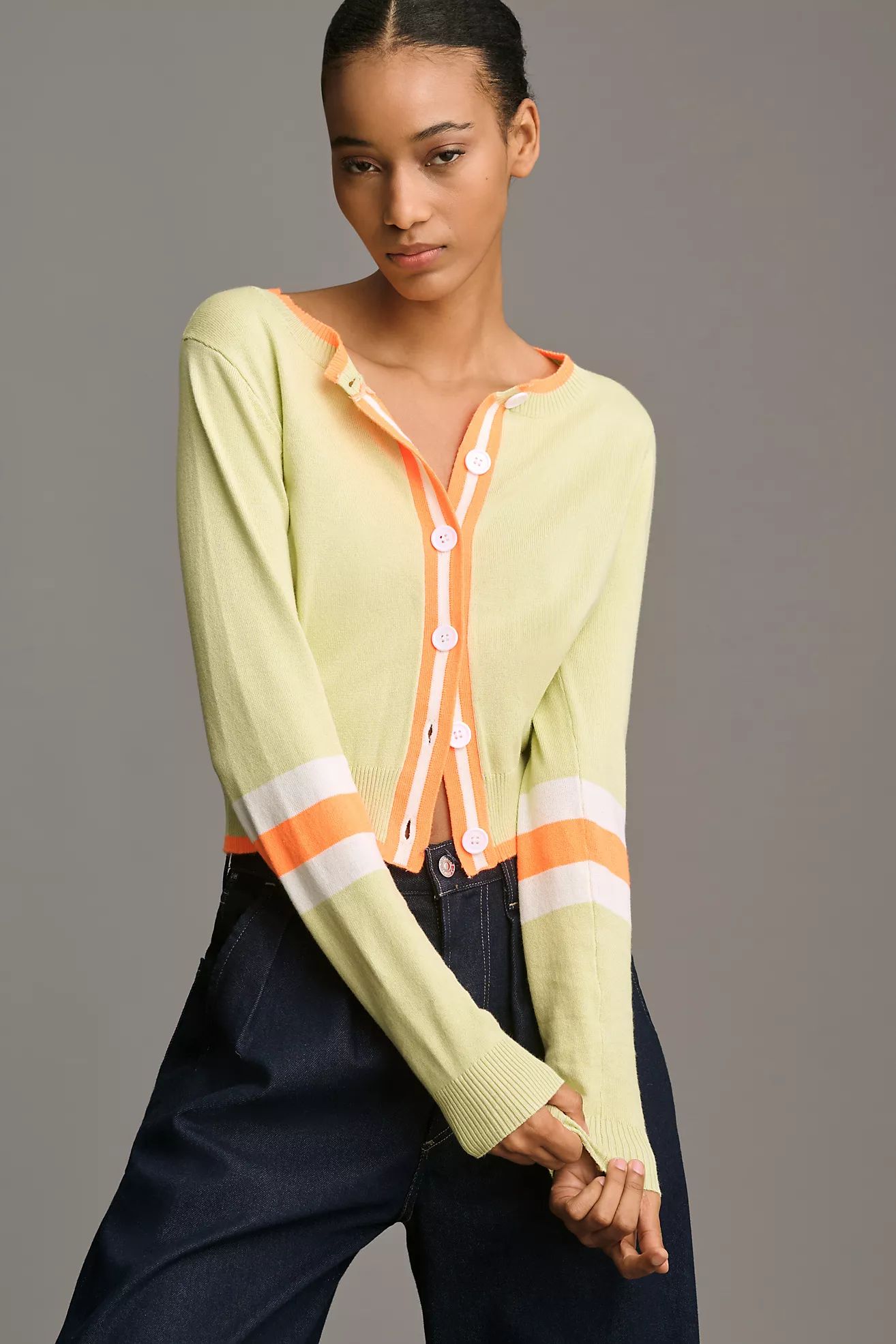 By Anthropologie Sporty Cardigan Sweater | Anthropologie (US)