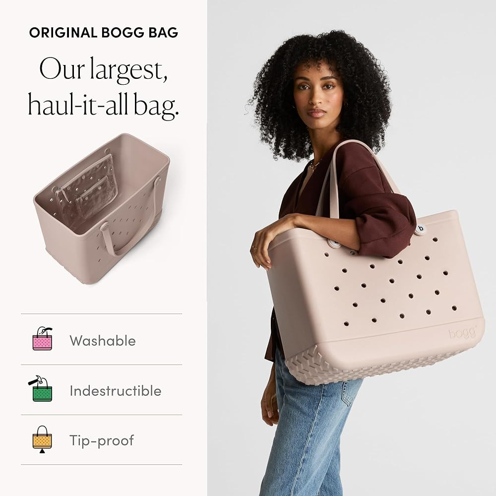Amazon.com: BOGG BAG Original Large Tote – 19” x 14” x 9” – Durable, Washable, Tip-proo... | Amazon (US)