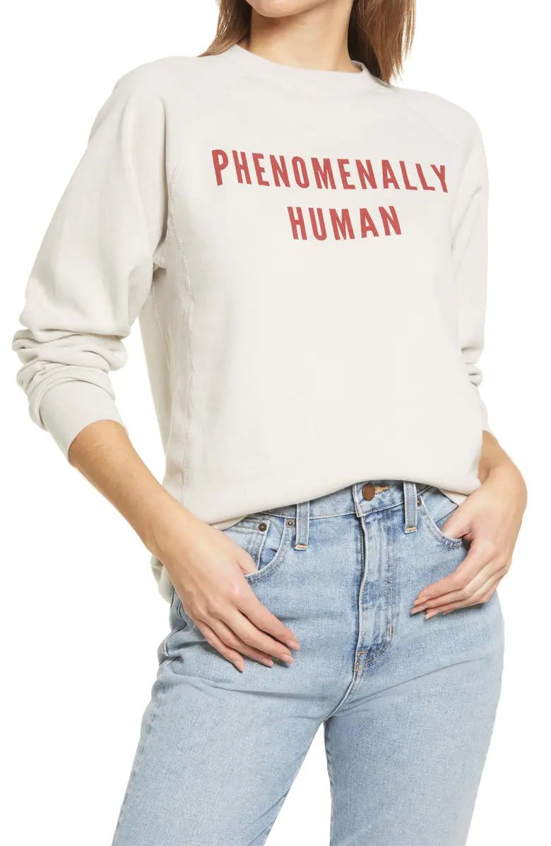 Phenomenally Human Cotton Blend Sweatshirt | Nordstrom