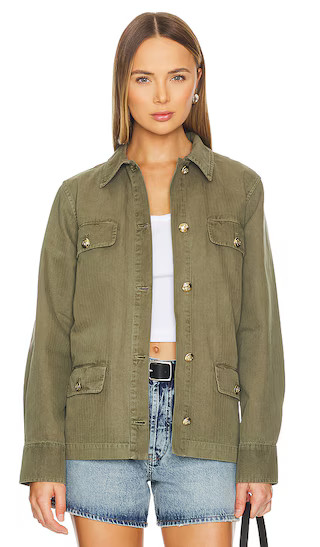 Corey Jacket in Army Green | Revolve Clothing (Global)