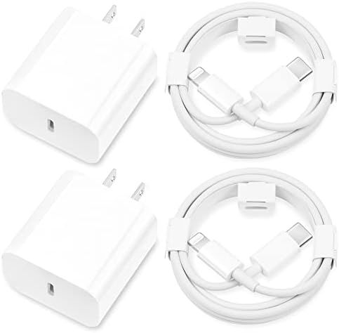 Amazon.com: iPhone 11 12 13 14 Fast Charger,【Apple MFi Certified】2Pack 20W Type C Fast Charge... | Amazon (US)