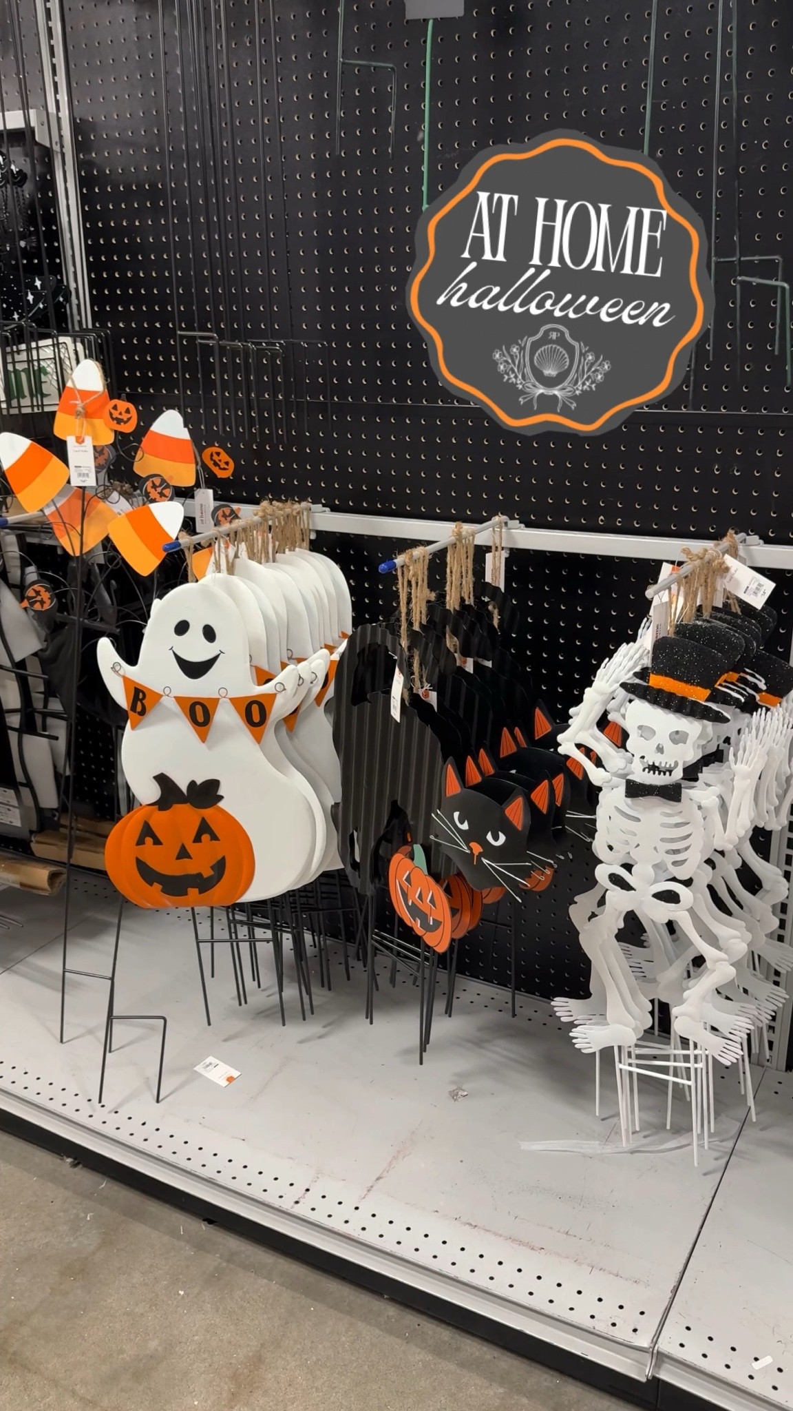 At home Halloween decor, spooky season, halloween porch, halloween icon glass, fall icon glass, fall decor, Halloween home decor, giant skeleton, ground breaker skeleton, wicker pumpkins, porch pumpkins 

At Home always has such fun Halloween decor and fall decor for your home, porch, etc!😍🎃

#LTKSeasonal #LTKHome