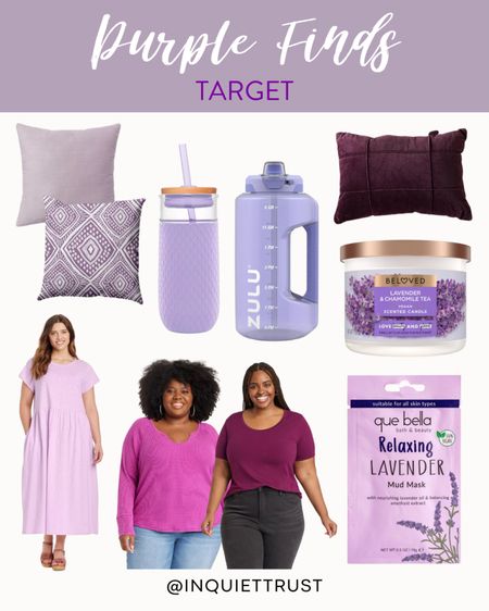 Don't miss these cute purple finds from Target! The glass jar is so cute!

#fashionfinds #targetfinds #homefinds #homedecor

#LTKunder50 #LTKFind #LTKhome