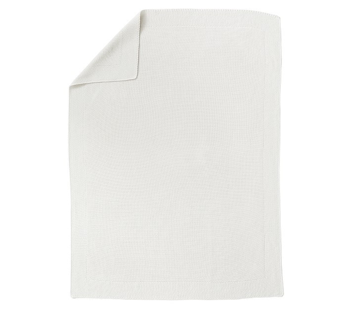 Sweater Knit Baby Blanket | Pottery Barn Kids