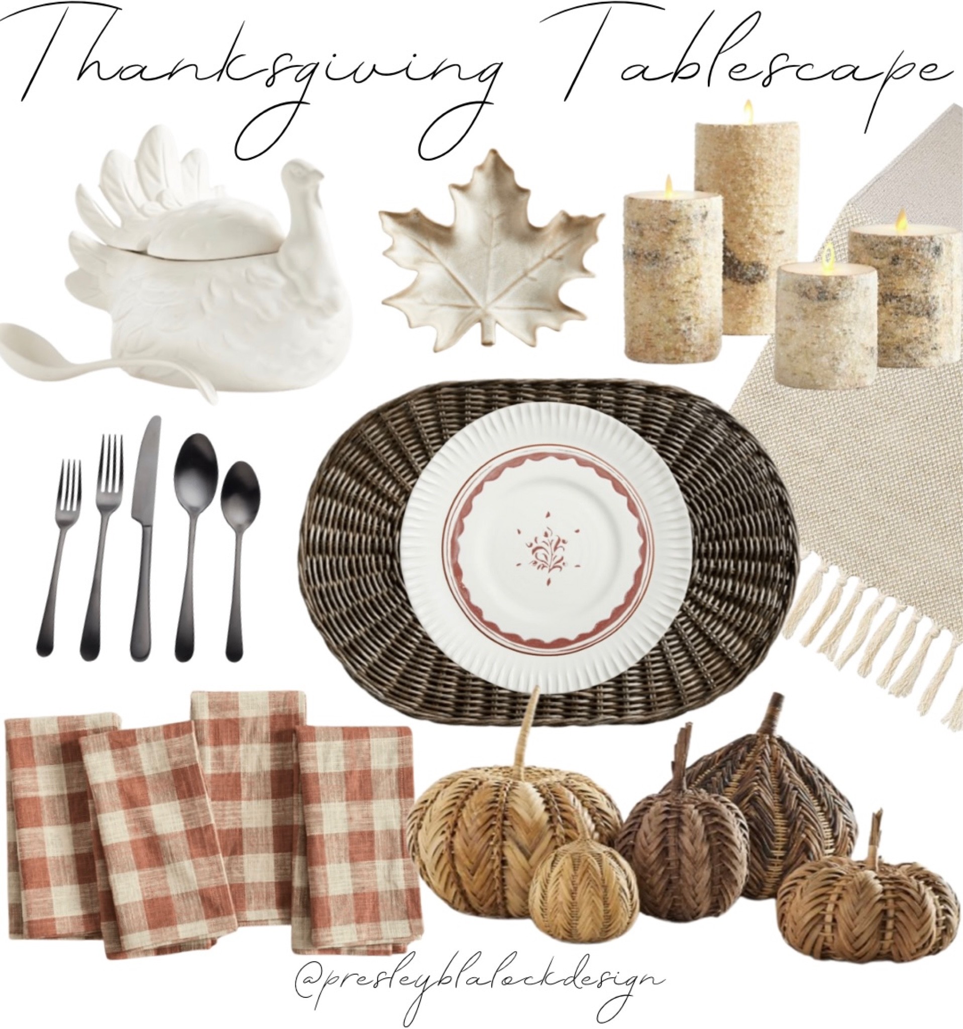 Thanksgiving Table Decor / Thanksgiving Tablescape / Fall Table / Fall Home Decor / Pottery Barn Dinnerware / Serveware / Woven pumpkin decor / rattan placemat / Plaid dinner napkins / orange table setting / turkey gravy bowl / thanksgiving Serveware / neutral table runner / amazon home / leaf plate / Buffalo plaid table setting / seasonal home decor / holiday Tablescape setting / sale alert 

#LTKHoliday #LTKSeasonal #LTKhome