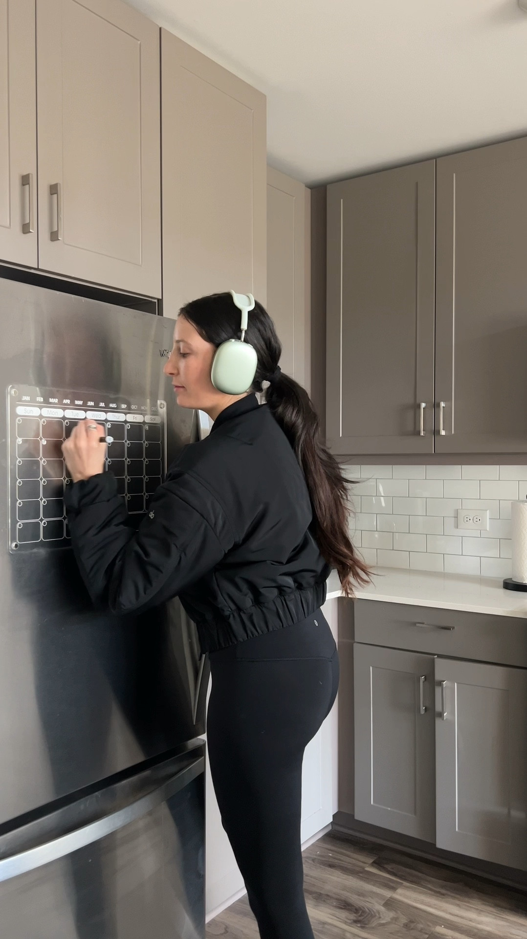 a new month calls for new goals. love this acrylic magnetic monthly calendar from amazon 

#LTKVideo #LTKhome