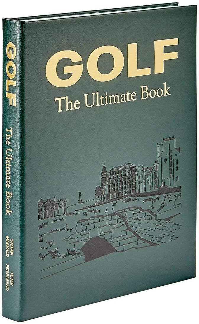 Graphic Image Golf The Ultimate Book Green Leather | Amazon (US)