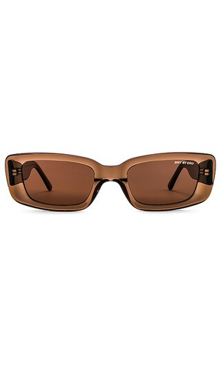 Preston Sunglasses in Transparent Brown | Revolve Clothing (Global)
