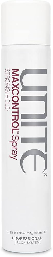 UNITE Hair - MAXCONTROL Spray - Strong-Hold, Brushable Hairspray for All Hair Types - Frizz Contr... | Amazon (US)