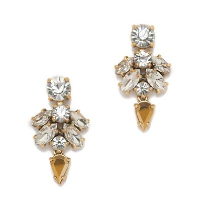 Crystal drop earrings | J.Crew US