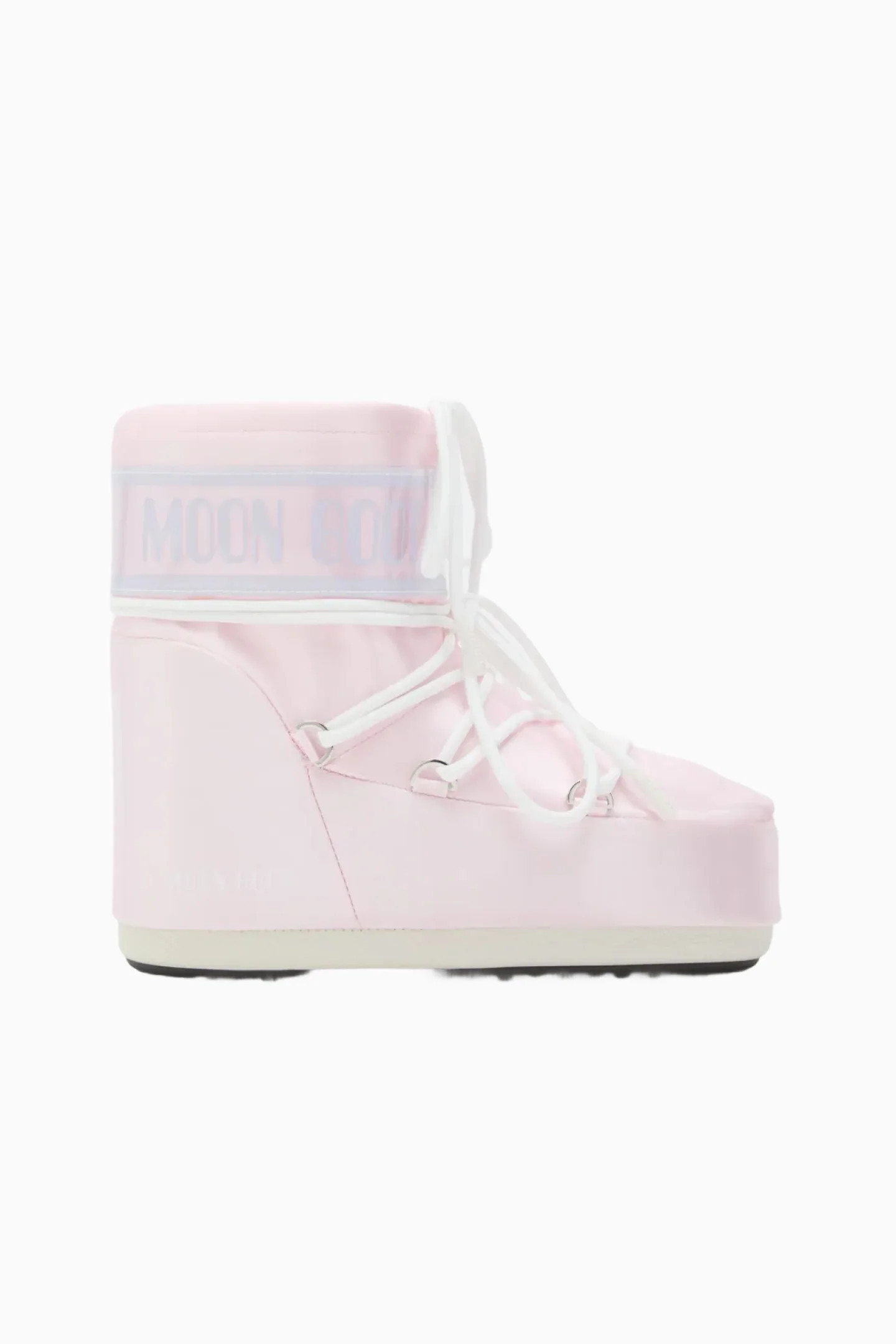 Moon Boot Icon Low Rose Pearly Boots - PINK / 33 | LoveShackFancy