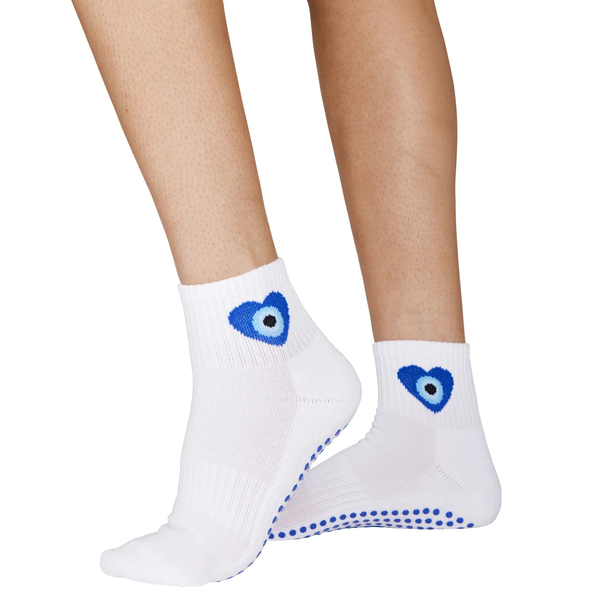 Evil Eye - Ankle Grip Sock (Barre / Pilates) | simplyWORKOUT