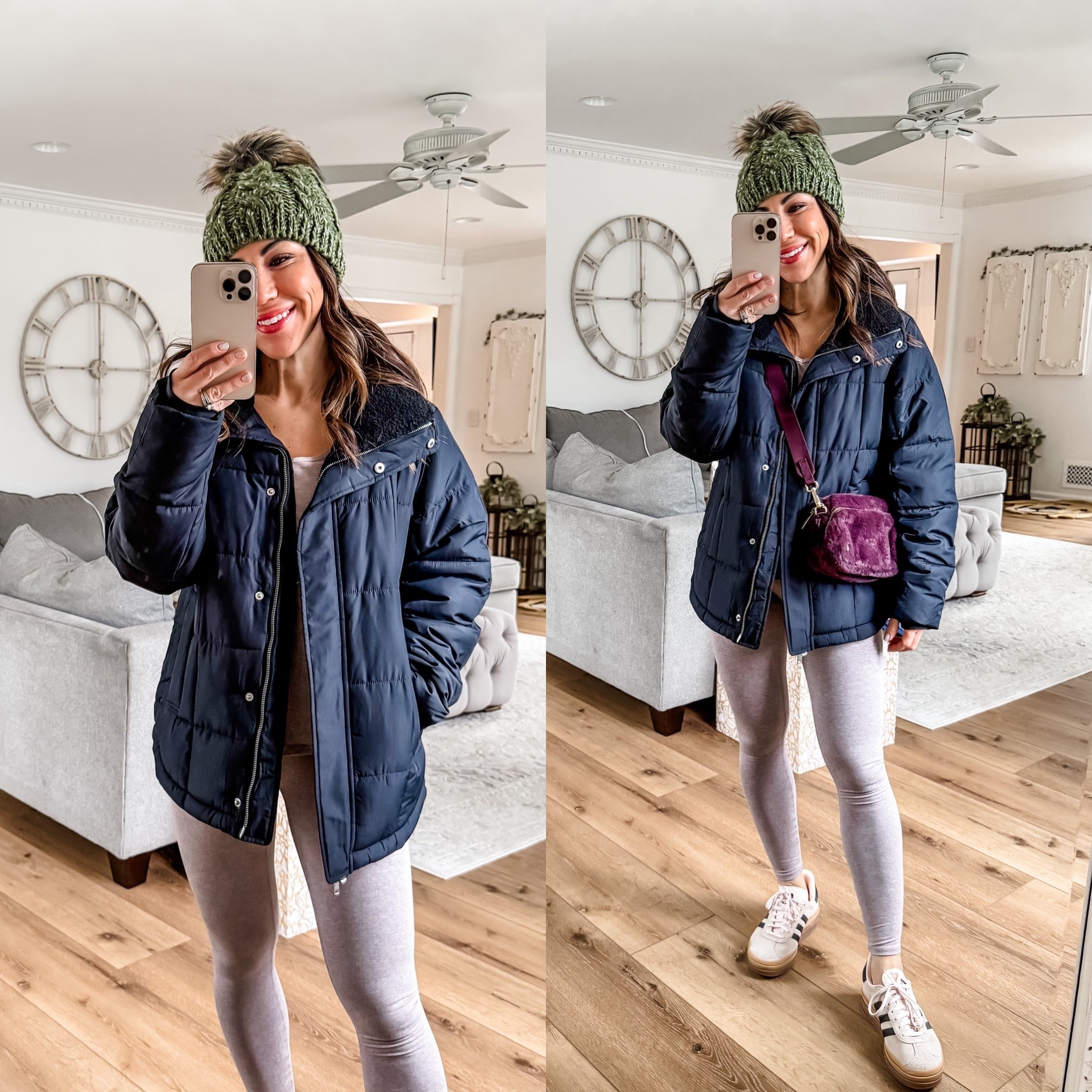 Small winter coat, small leggings. Black coat, quilted coat, puffer coat, Abercrombie coat.

#LTKGiftGuide #LTKSaleAlert #LTKOver40