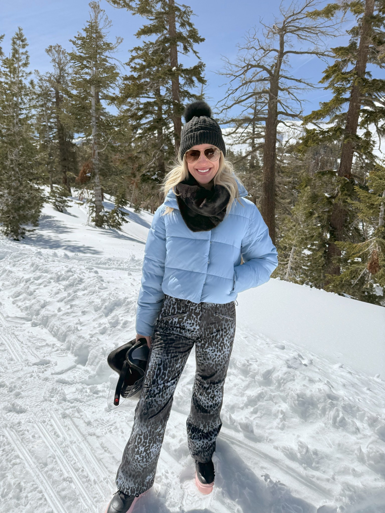 Lake Tahoe. Spring break ski. All puffer. Snow boots. Fur scarves. Louis Vuitton sunglasses. Ski pants  

#LTKStyleTip #LTKSaleAlert #LTKTravel