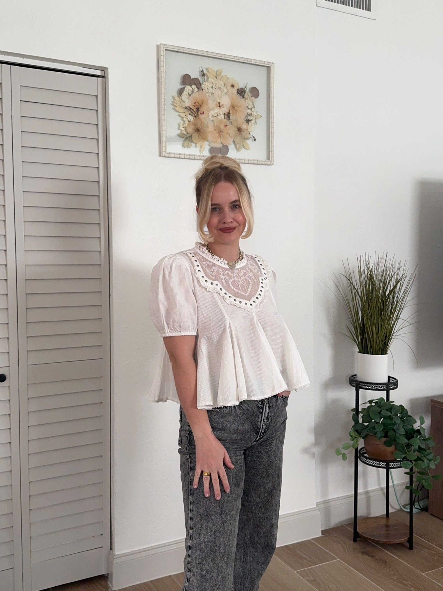 The sweetest baby doll studded top 

#LTKgrwm #LTKmomlife #LTKSaleAlert