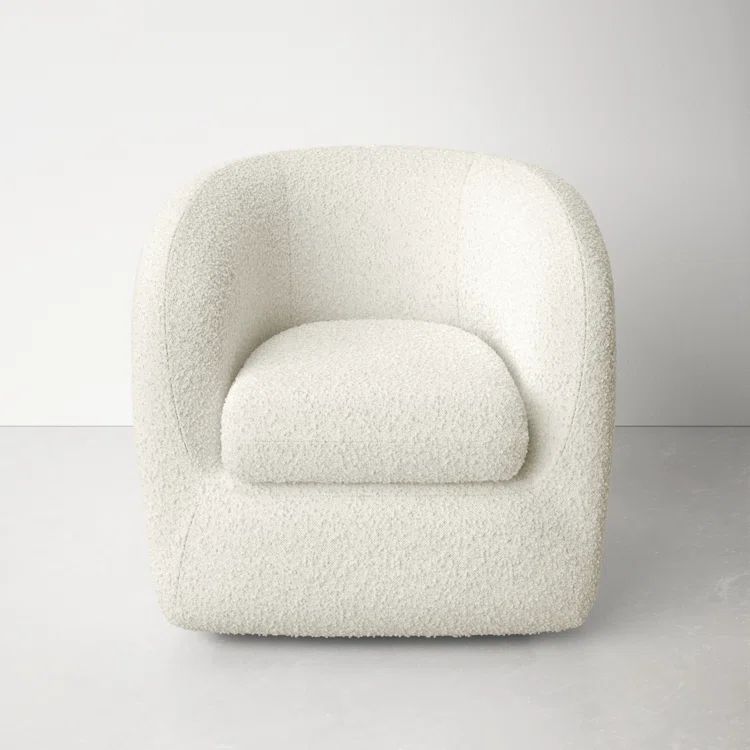 Aquila 83.82Cm Wide Polyester Barrel Chair | AllModern | Wayfair North America