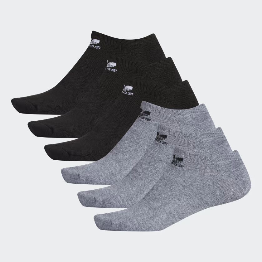 Trefoil No-Show Socks 6 Pairs | adidas (US)