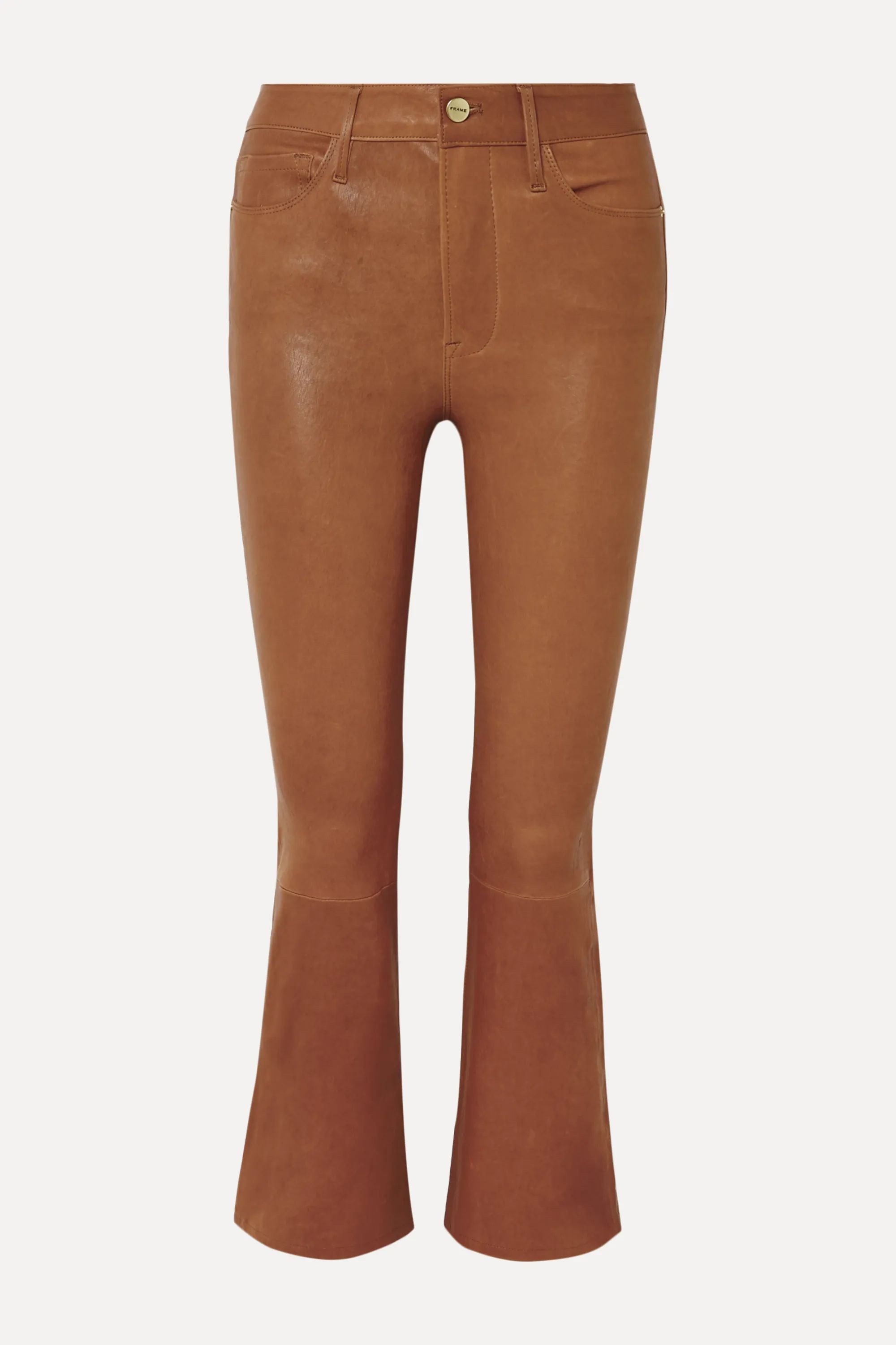 Le Crop Mini Boot leather pants | NET-A-PORTER (US)
