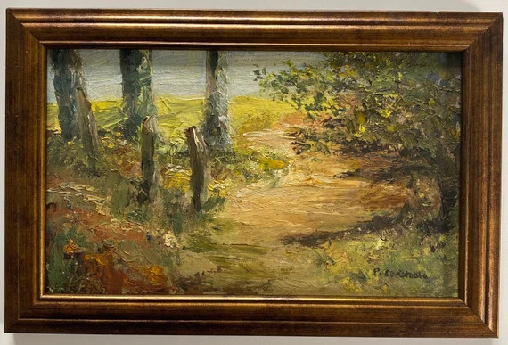 Vintage oil painting mid century landscape signed framed | Etsy | Etsy (UK)