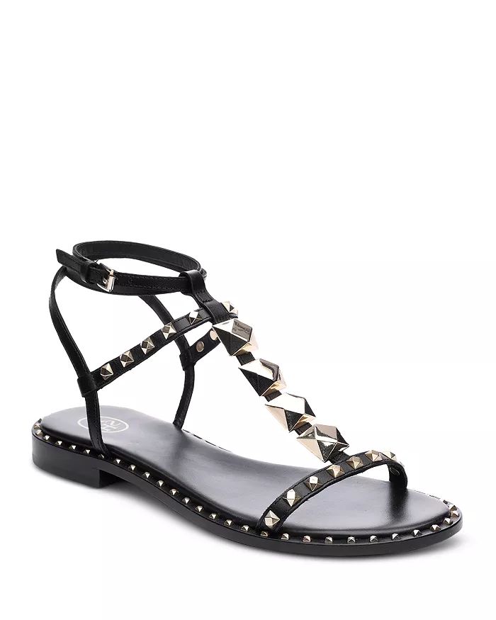 Women's Party T Strap Studded Sandals | Bloomingdale's (US)