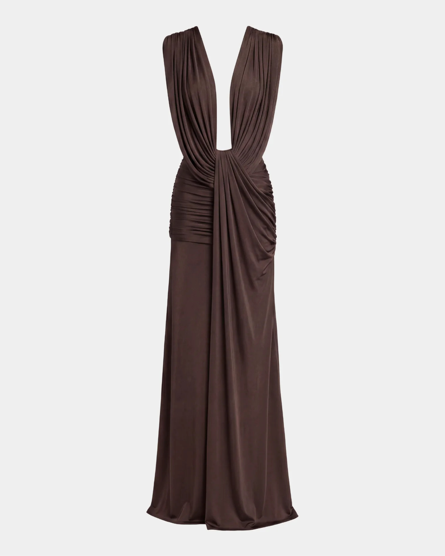 The Plunge Drape Gown | Heiress Beverly Hills