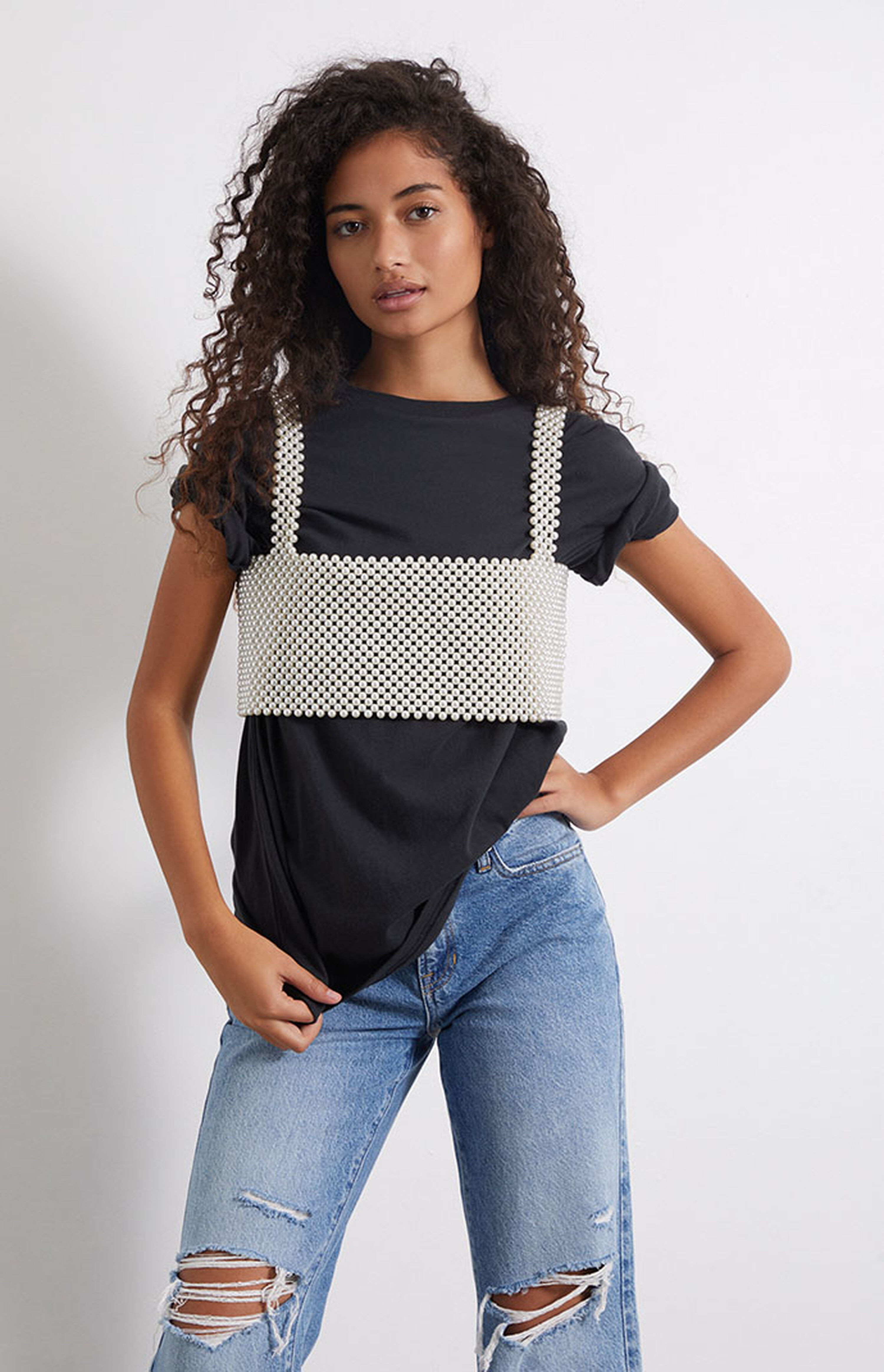 LA Hearts Pearl Tank Top | PacSun