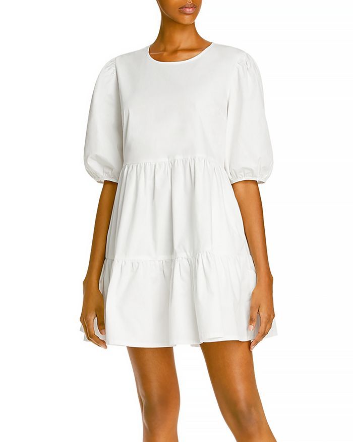 AQUA
            
    
                
                    Poplin Mini Dress - 100% Exclusive | Bloomingdale's (US)