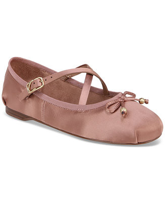 Women's Zuri Crossband Ballet Flats | Macy's