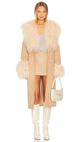 Nora Coat in Tannin | Revolve Clothing (Global)