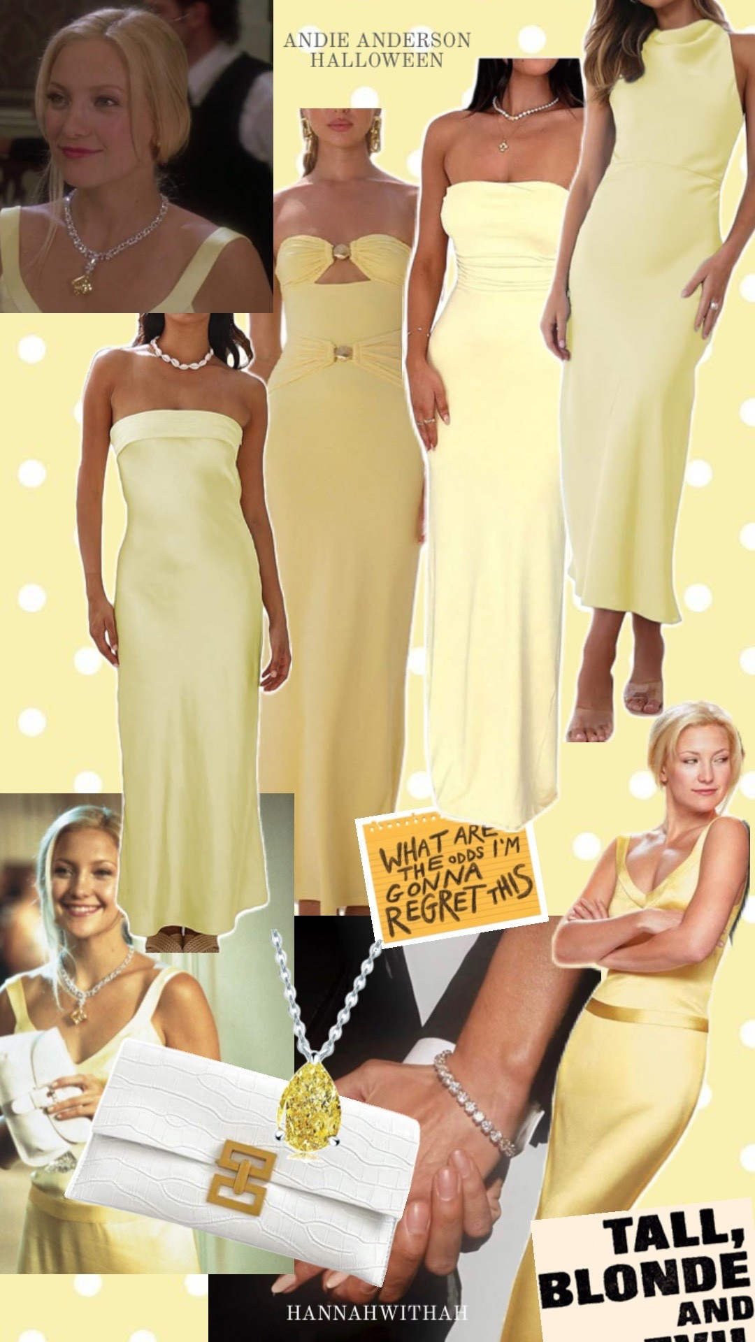The dress. The moment. Andie Anderson, 2003. Recreate this iconic How to Lose a Guy in 10 Days look for Halloween — shop the yellow gown, gold accessories, and glam details ⭐️

#LTKHalloween #LTKSeasonal #LTKParties