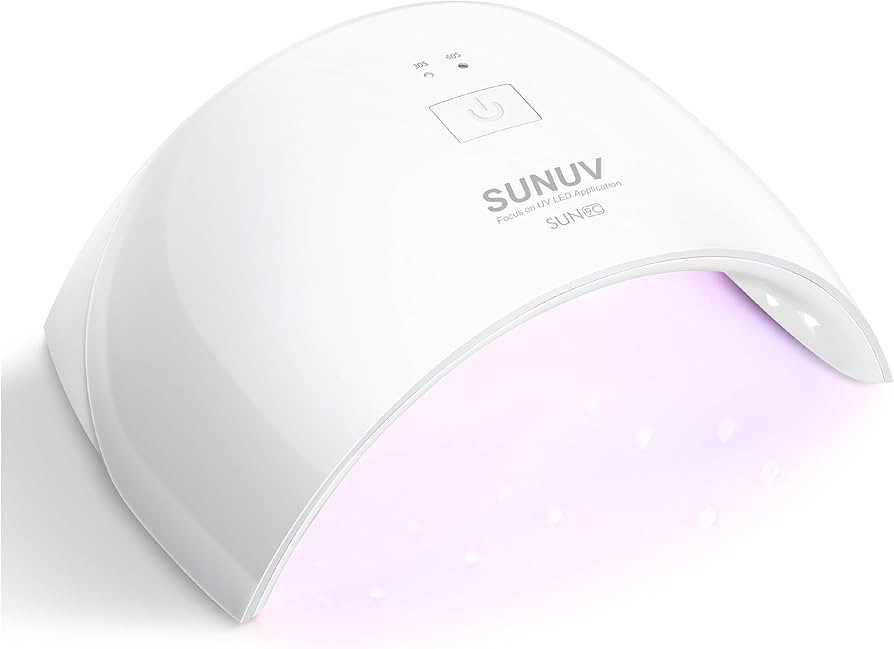 SUNUV LED UV Light for Nails, Quick Drying LED UV Nail Lamp, Nail Light with Wide Compatibility, ... | Amazon (US)
