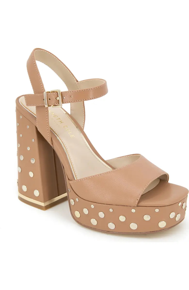 Dolly Stud Ankle Strap Platform Sandal (Women) | Nordstrom