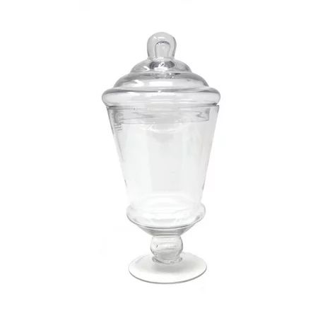 Small Tapered Glass Apothecary Candy Jar 10-Inch | Walmart (US)